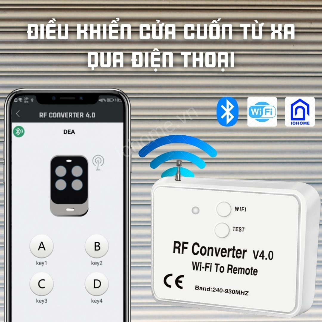 RF Converter V4.0 + Bluetooth: RF Converter V4.0 + Bluetooth là sản phẩm tiên tiến với công nghệ cao cấp giúp cho bạn kết nối không dây đến các thiết bị khác và dễ dàng sử dụng. Đừng bỏ lỡ hình ảnh của nó, nó sẽ khiến bạn bất ngờ!
