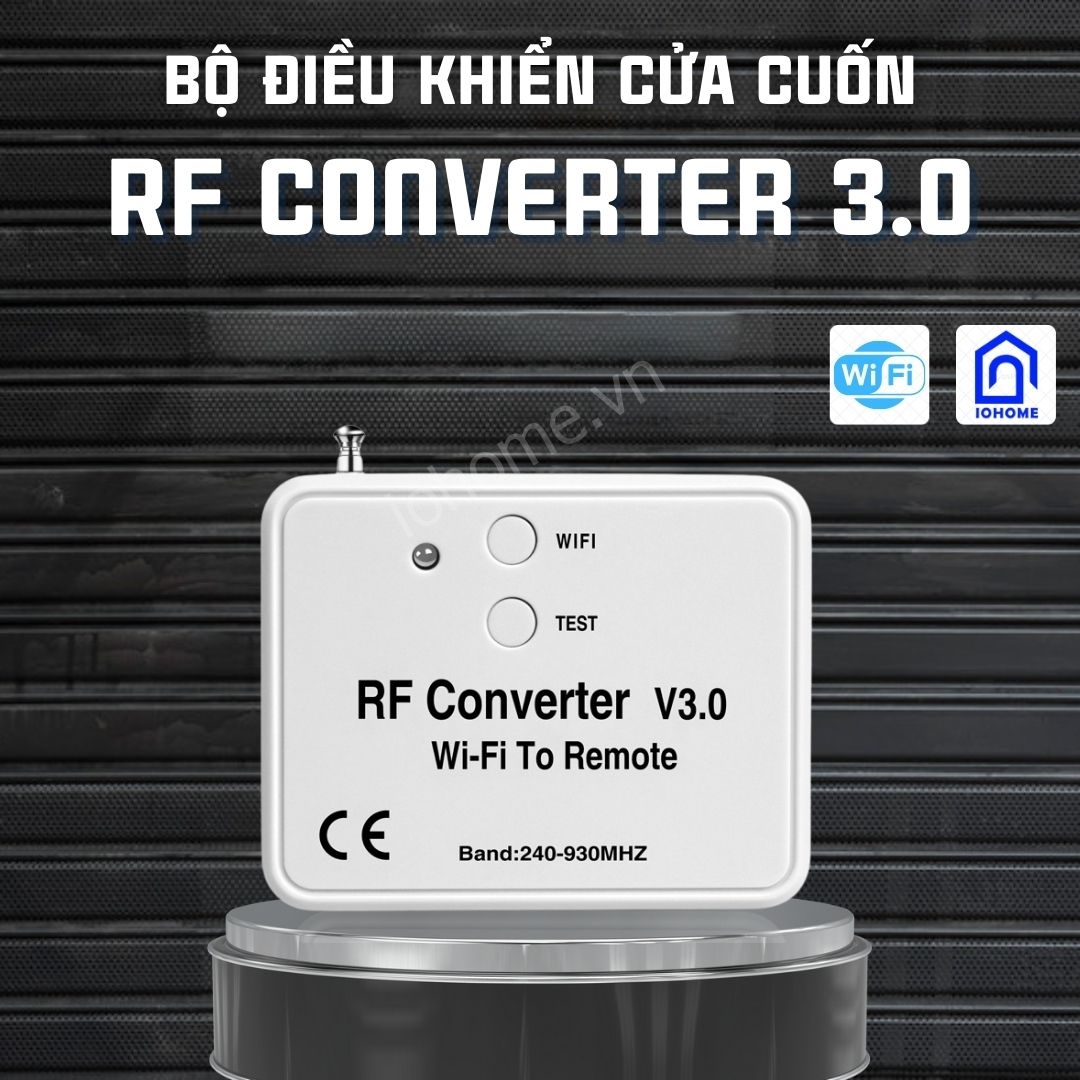 Bộ điều khiển cửa cuốn từ xa RF Converter V3.0